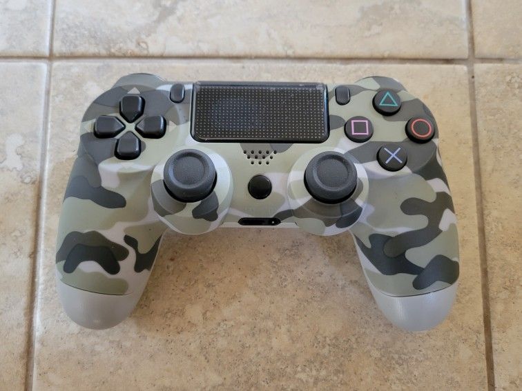 PS4 Controller - Grey Camouflage - Playstation 4 Joystick - PS3 - Playstation 3 - Wireless - Bluetooth