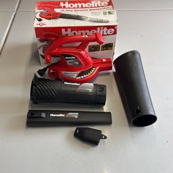 Homelite electric Blower 12 Amp  NEW 