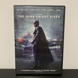 The Dark Knight Rises - DVD - Like New - Batman - DC Comics - Movie - Bane