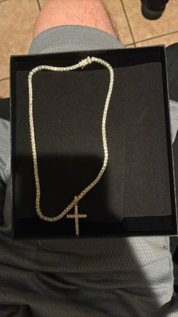 Diamond Cross Necklace