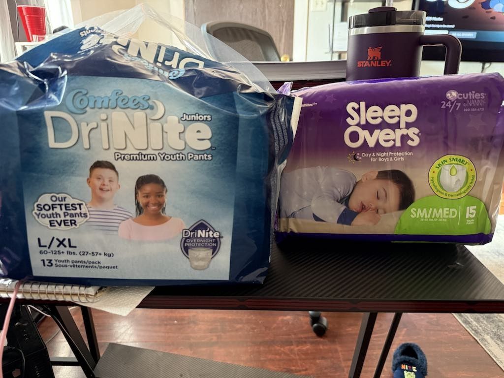Diapers Drnite And Sleep Overs