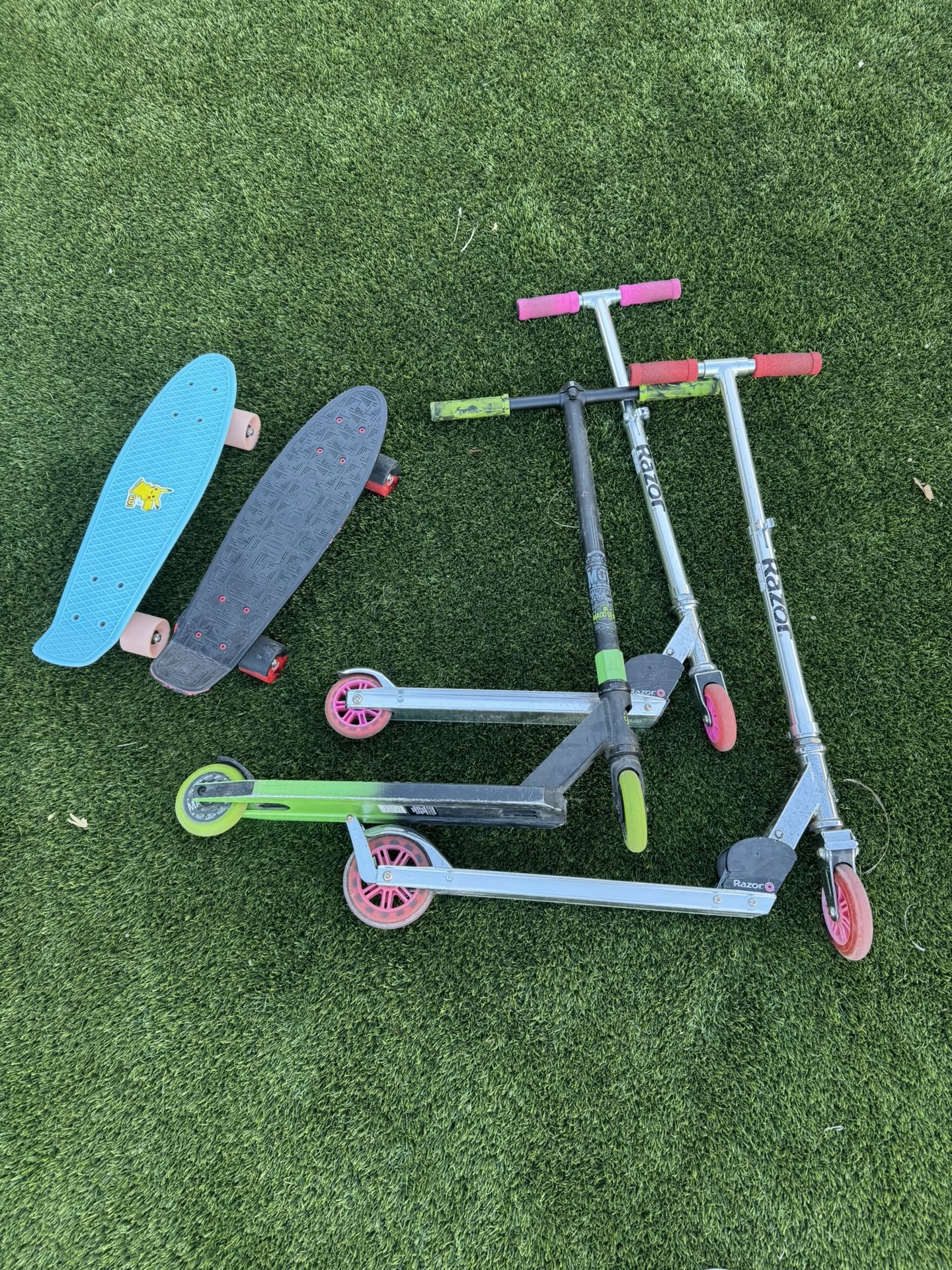 Scooters And skateboards