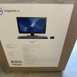 Dell inspiration20 All In One Desktop Barely Used, Like New!