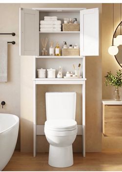 Over toilet cabinet/shelf