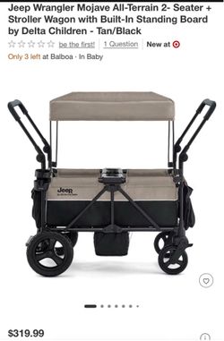 Jeep WRANGLER MOJAVE STROLLER WAGON