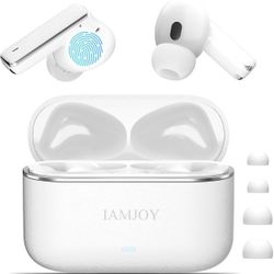 IAMJOY Language Translation Earbuds, 163 Language & Accents Two-Way Translator 