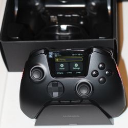 Elite Pro Gaming Controller LCD Screen Wireless Dock RGB Lights PS5 PS4 Xbox Switch PC