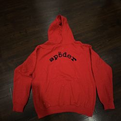 VVS RHINESTONE SP5DER Hoodie Size Small And Medium