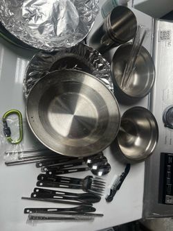 Camping dish-ware