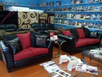 Sunday special sofa loveseat 499