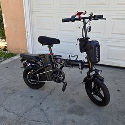 14 Inch Folding E-Bike 10Ah 48V 500W Motor