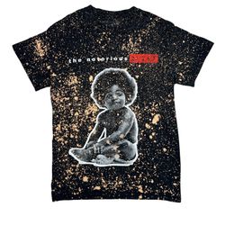 The Notorious BIG Bleached T Shirt