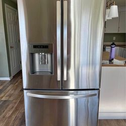 .Kenmore Stainless-French-Refrigerator.