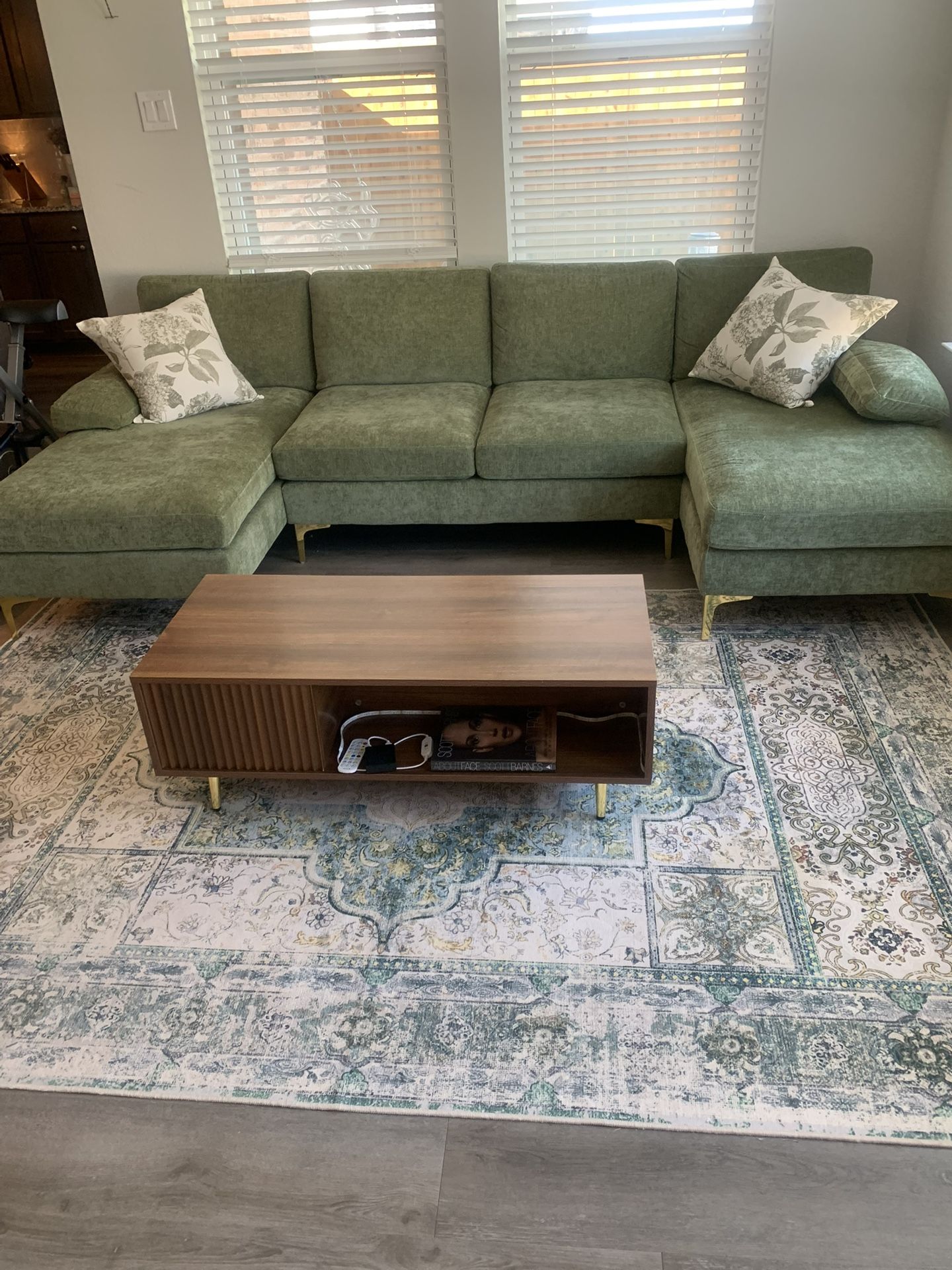 BUY THE WHOLE LOOK! couch, Rug And Coffee Table