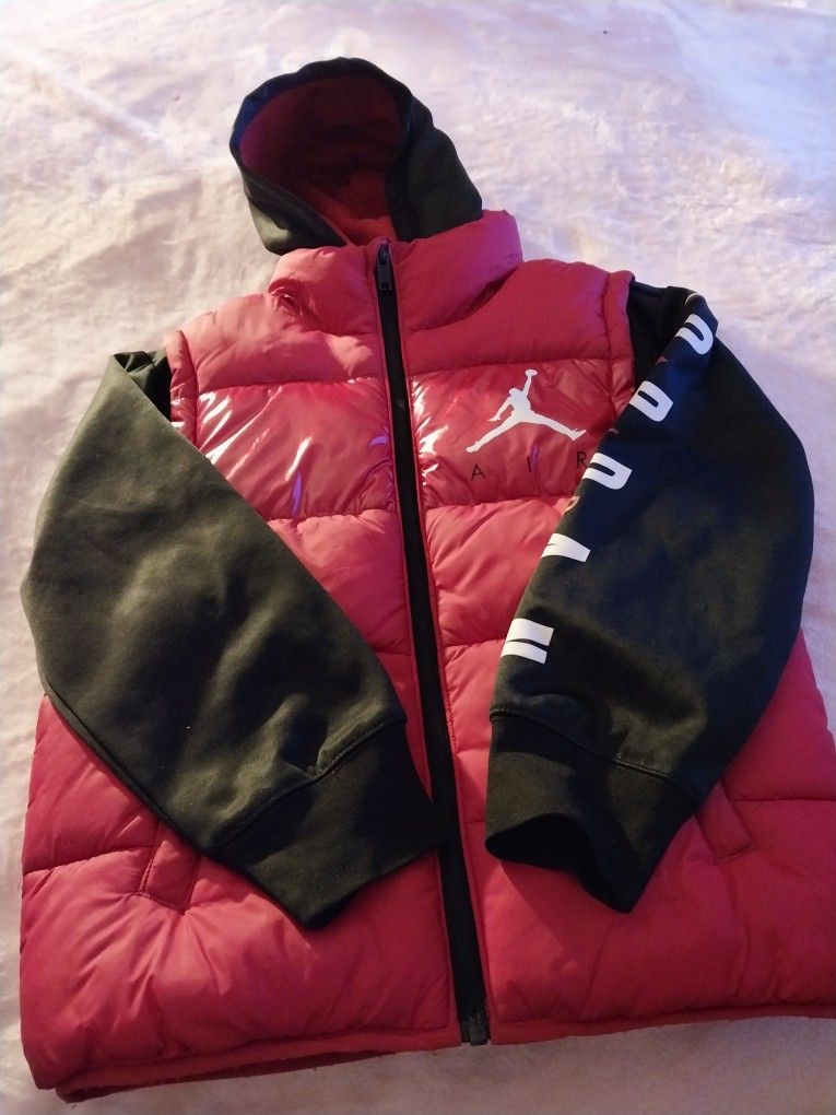 Kids Jordan Coat Sz 8