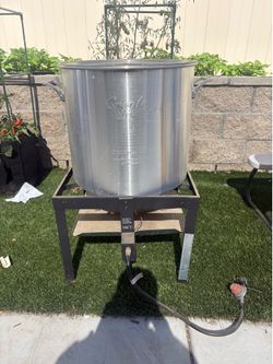 Seafood boil kettle