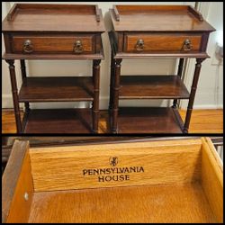 Antique Pennsylvania House Side Tables 