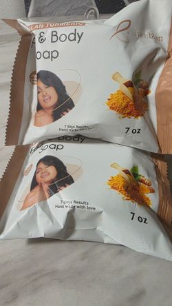 Turmeric Brightening Face & Body Soap – Moisturizing & Dark Spot Care