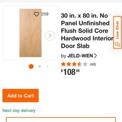 Solid Interior Door And Door Closer