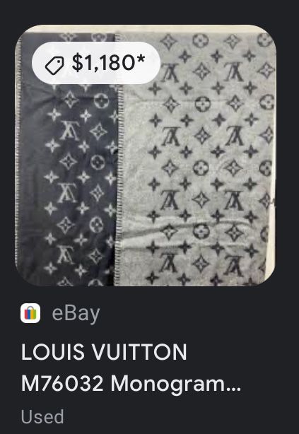 Louis Vuitton Paris Scarf