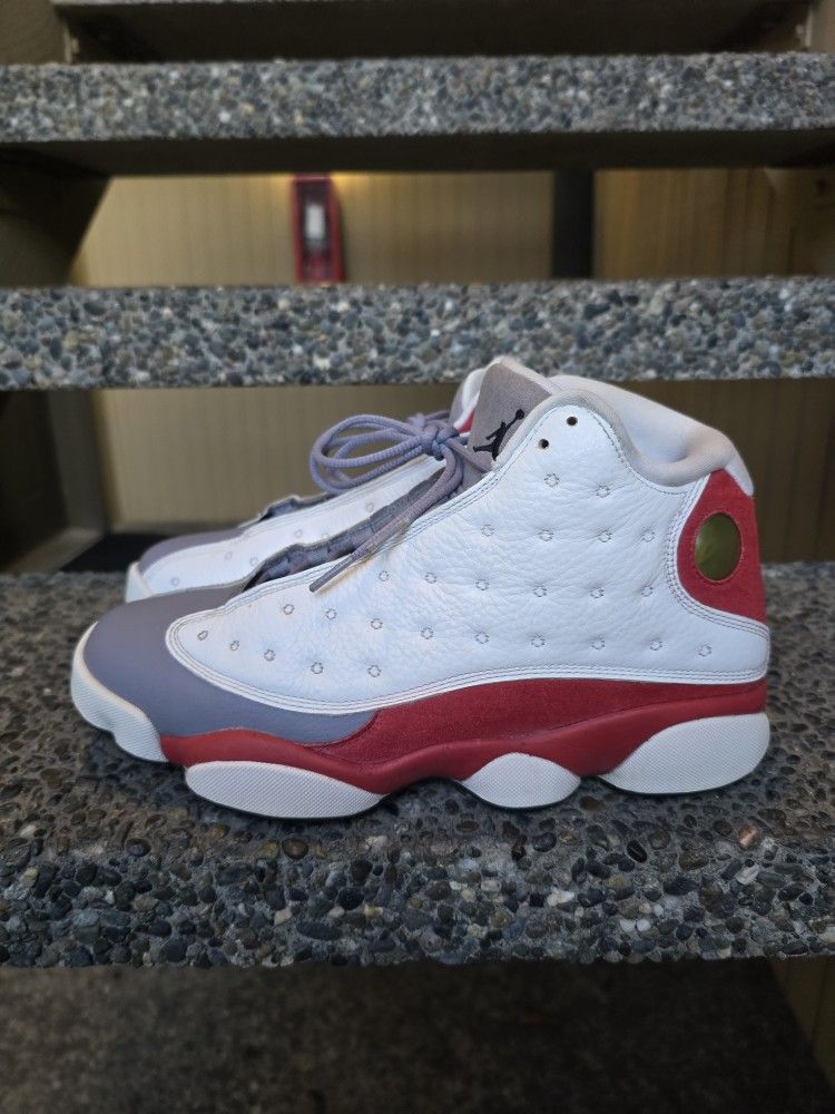 Nike Air Jordan 13 Retro Grey Toe Sneakers 2014 Men Size 9Leather Suede