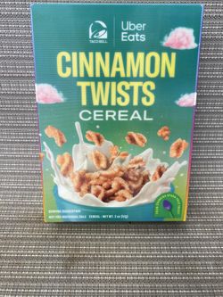 Limited Edition Taco Bell Cinnamon Twist