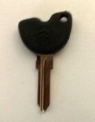 Vespa Piaggio Blank Ignition Switch Key Blank