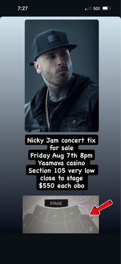 Nicky Jam tickets