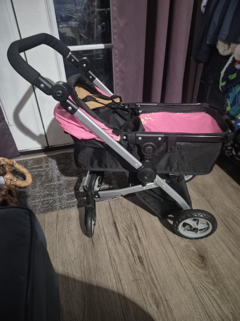 Foldable Toy Stroller