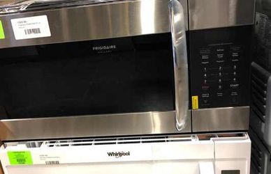 Brand New Frigidaire Gallery 1.5 cu. ft. Over the Range Convection Microwave in Smudge-Proof Stainless Steel K3XU