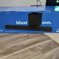 Onn WiFi Soundbar With Subwoofer And Dolby Atmos For Sale 