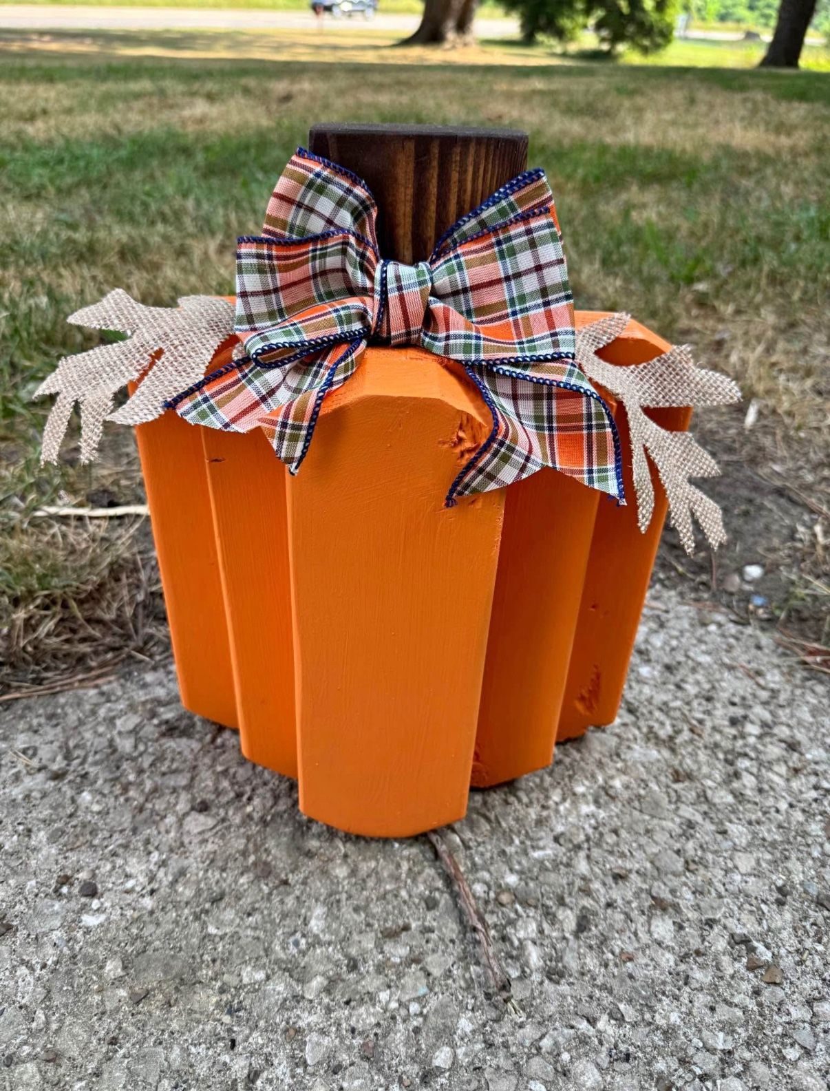 Wooden Handmade Pumpkins