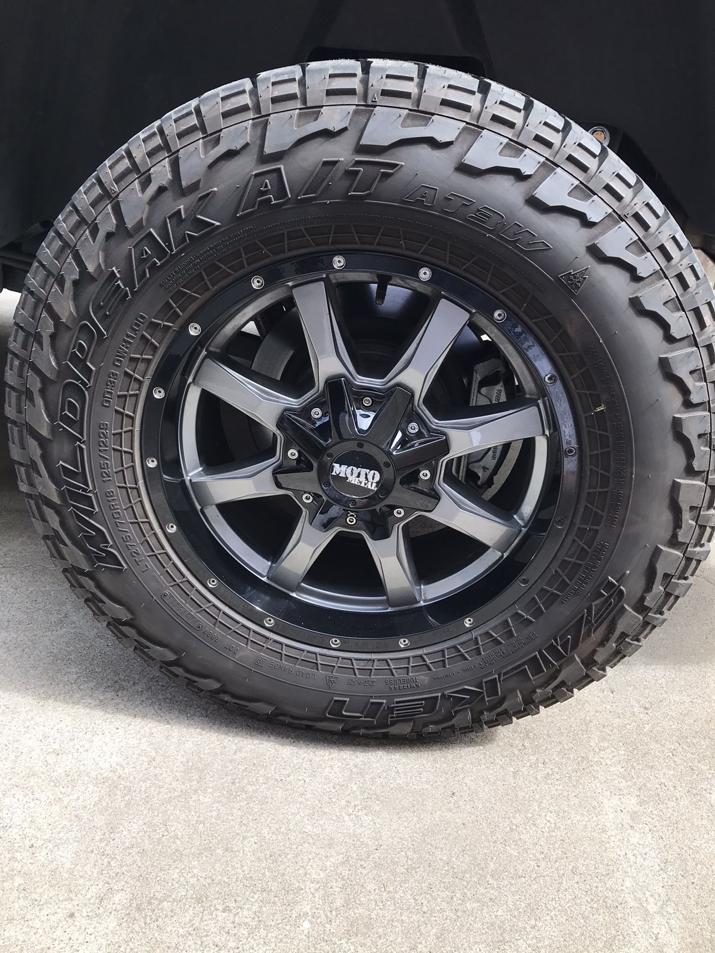 Moto metal wheels/Falken tires