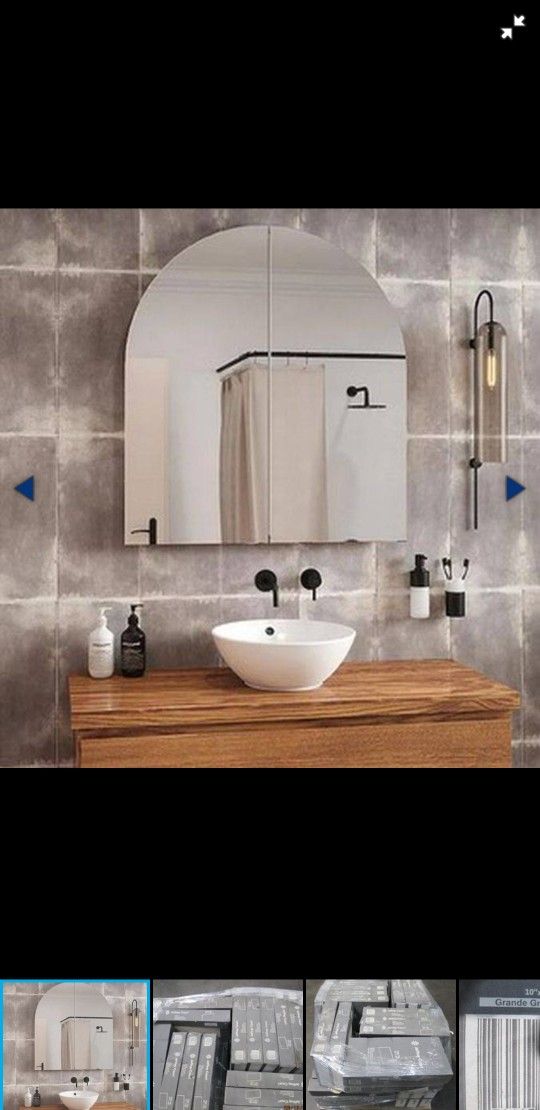 Grande Gris Rustico 10 in. x 20 in. Subway Gloss Ceramic Wall Tile 380 Square Ft