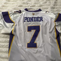 Christian Ponder Vikings Jersey