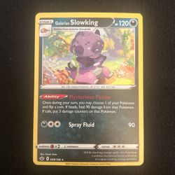 Galarian Slowking Pokemon Halo Rare