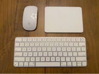 Apple Magic Keyboard w/ Touch ID + Magic Trackpad + Magic Mouse Bundle