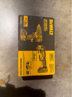 NEW DeWalt ATOMIC 20V MAX brushless 2-Tool cordless Combo Kit