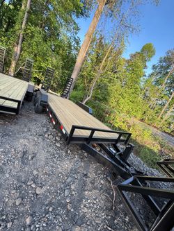 Brand new 2026 7x18 equipment trailer