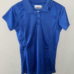 Blue Shirt Collar 