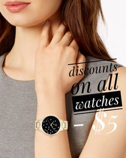 I N C Women’s Gold -Tone Bracelet watch 36 mm