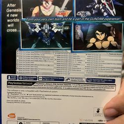 Gundum G Generation Cross Rays PS4 English game 
