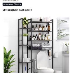 Brand New Toilet Storage With Side Rack 