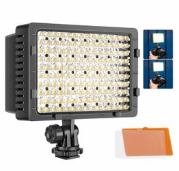 NEEWER CN-160 Dimmable LED Video Light Panel – Photography, Video & Streaming Light