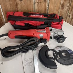 Milwaukee 13 Amp 5 in. Small Angle Grinder with Lock-On Trigger Grip