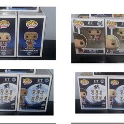 Funko Pop MOVIES E.T. Set of 3 (Elliot, Gertie & E.T. w/ Glowing Heart Exclusive 