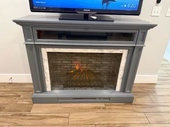 Home Decorators Collection Keighley 52” Freestanding Electric Fireplace TV Stand