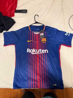 Nike Rare 2017/18 BARCELONA A.INIESTA *INFINITY* #8 HOME Jersey Size XXL