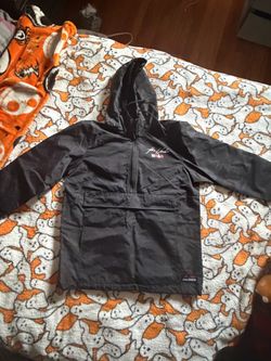The used 25th anniversary wind breaker