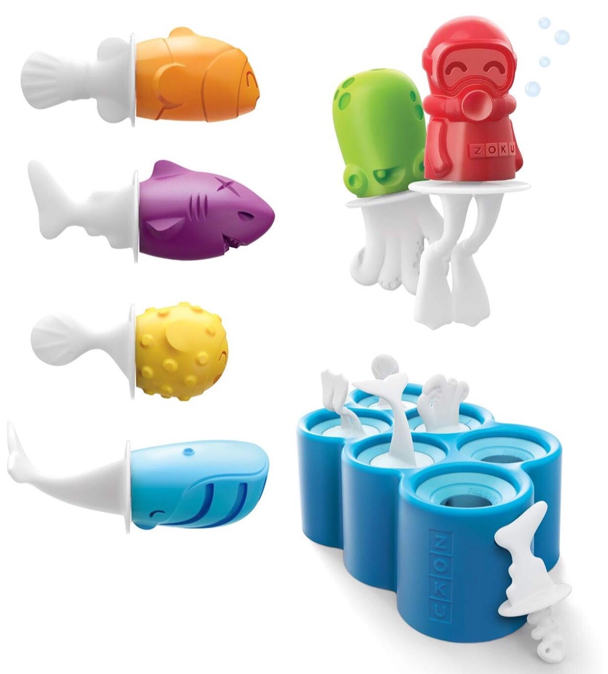 Zoku Ice Pop Molds - BPA Free